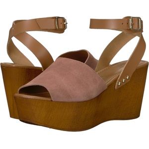 Seychelles Wedge Pump (Rose Pink)